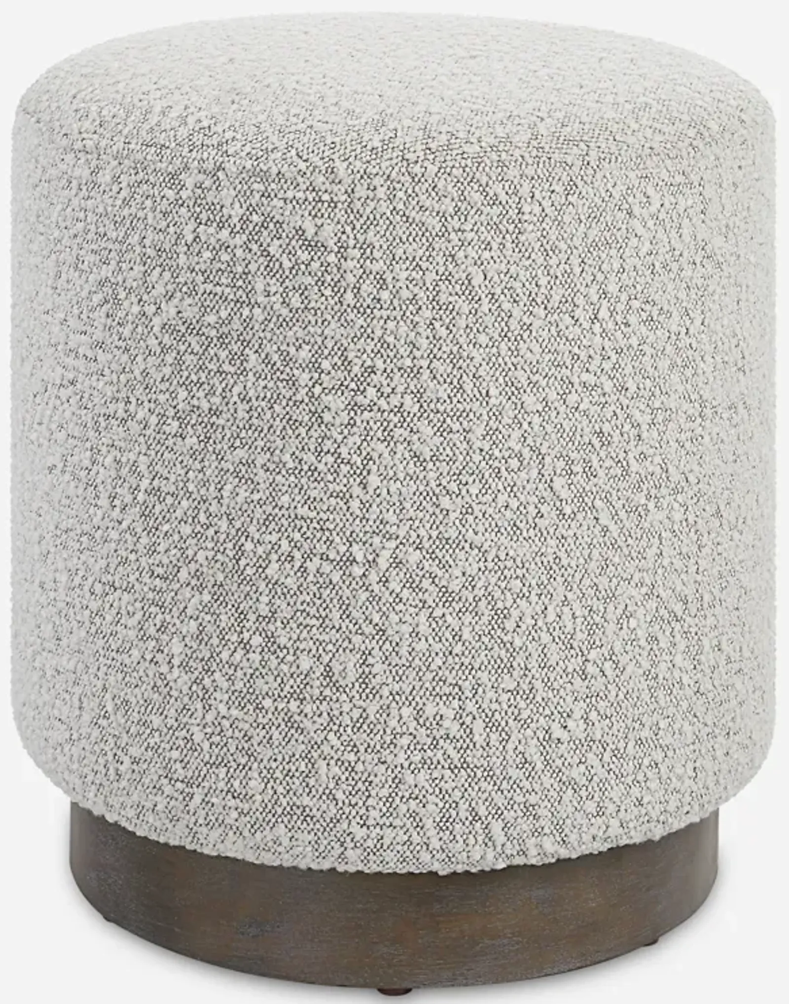 Avila Light Gray Ottoman