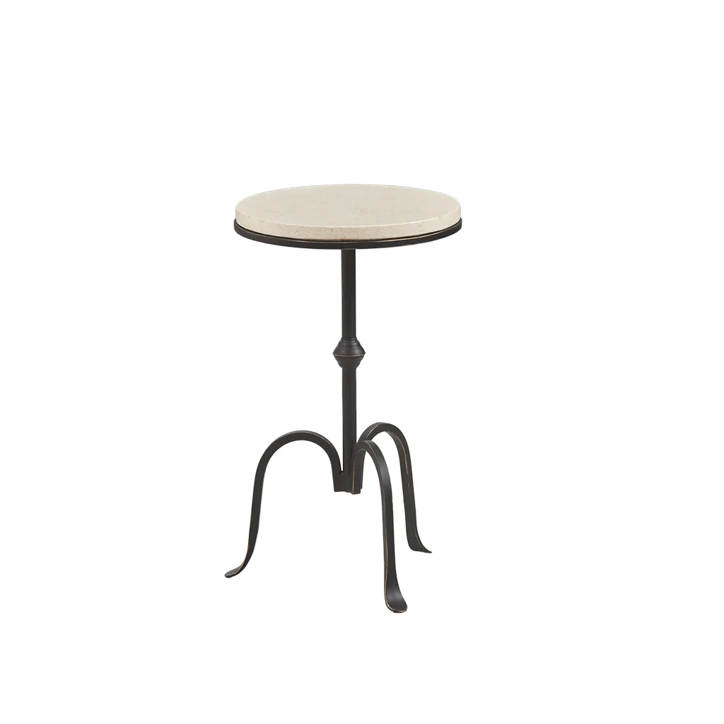 Madison Park Gaberial Black Accent Table