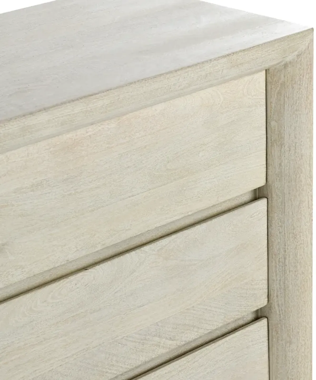 Reece Six-Drawer Mango Wood Dresser in Sand