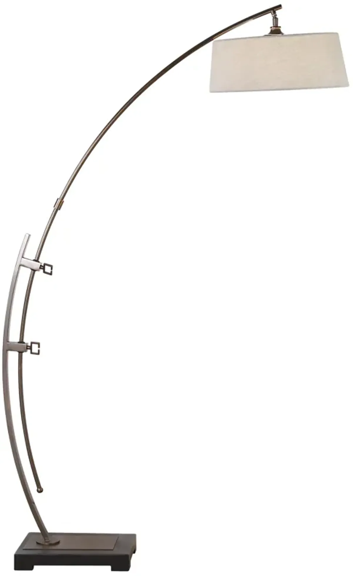 Calogero Bronze Arc Floor Lamp