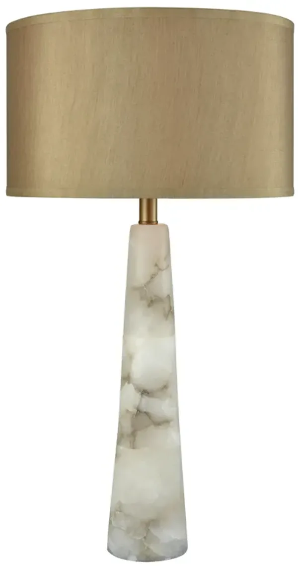 Champagne Float 30'' High 1-Light Table Lamp - Natural - Includes LED Bulb