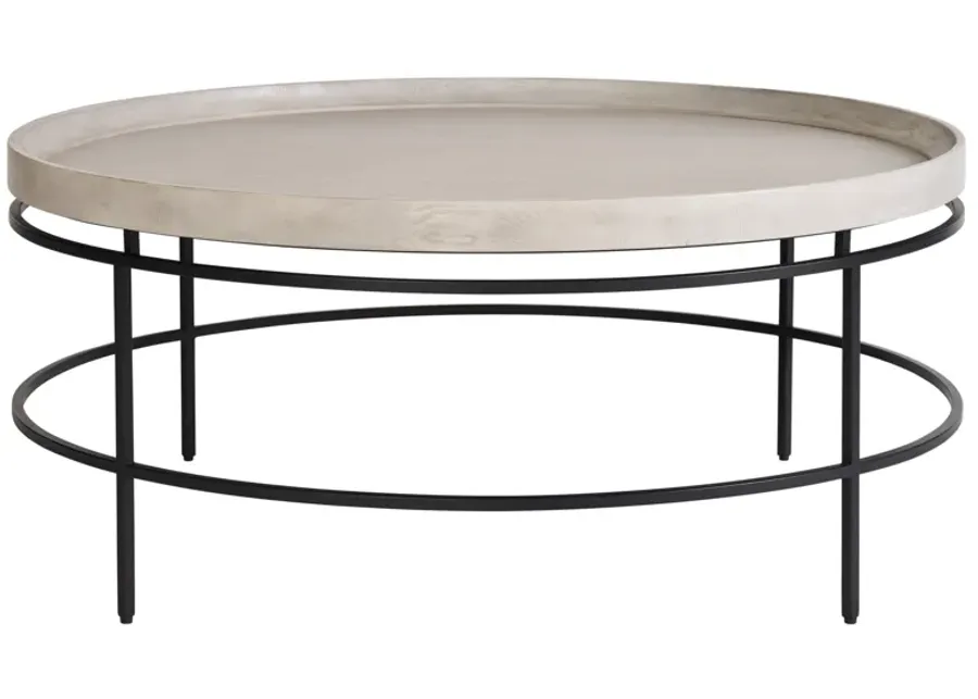 Round Tray Top Cocktail Table