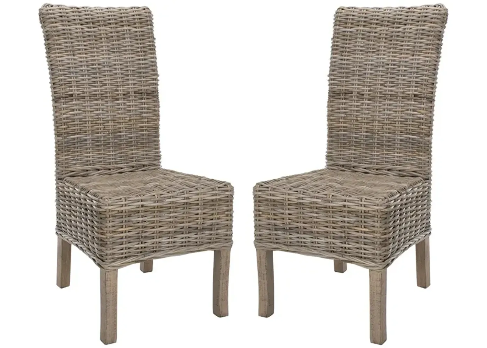 Quaker Rattan  Side Chair - Set of 2