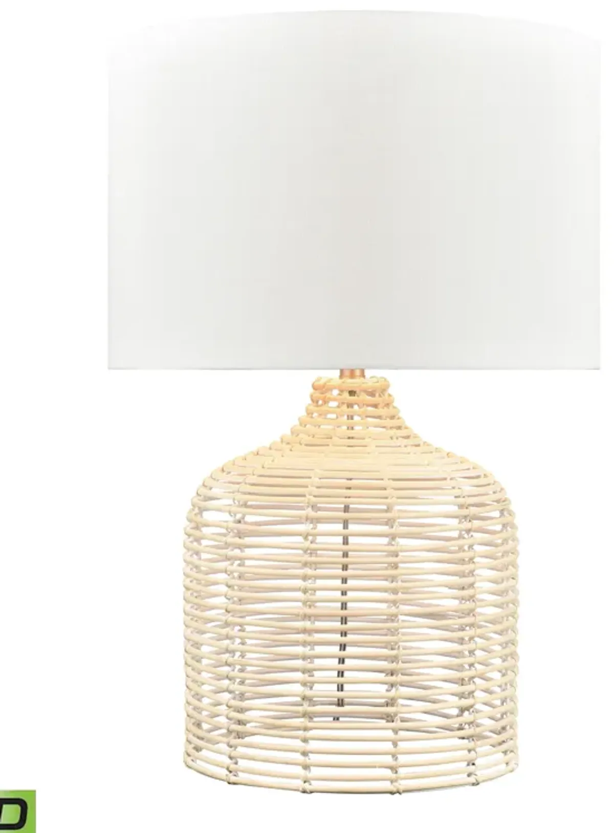 Crawford Cove 26'' High 1-Light Table Lamp - Natural - Includes LED Bulb