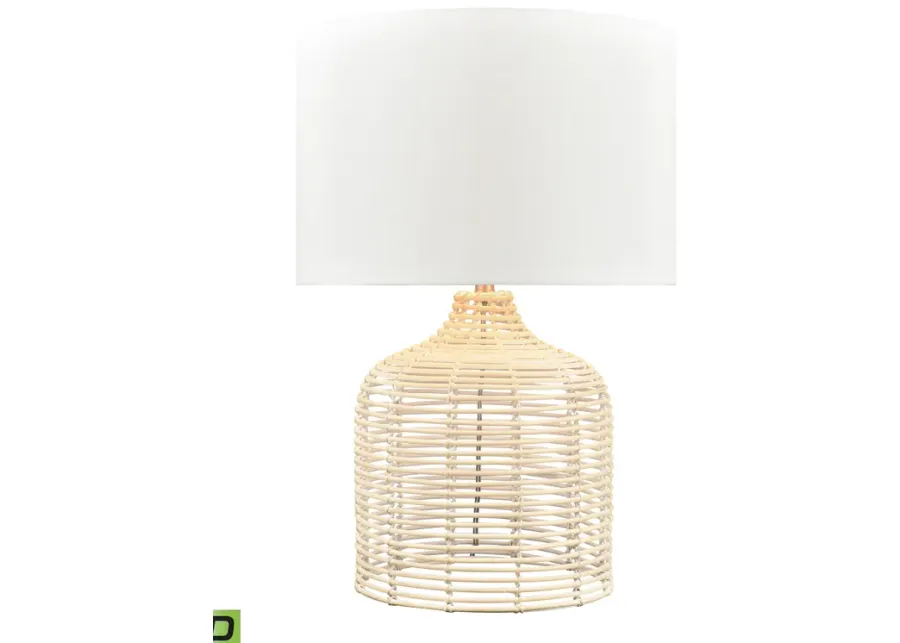 Crawford Cove 26'' High 1-Light Table Lamp - Natural - Includes LED Bulb