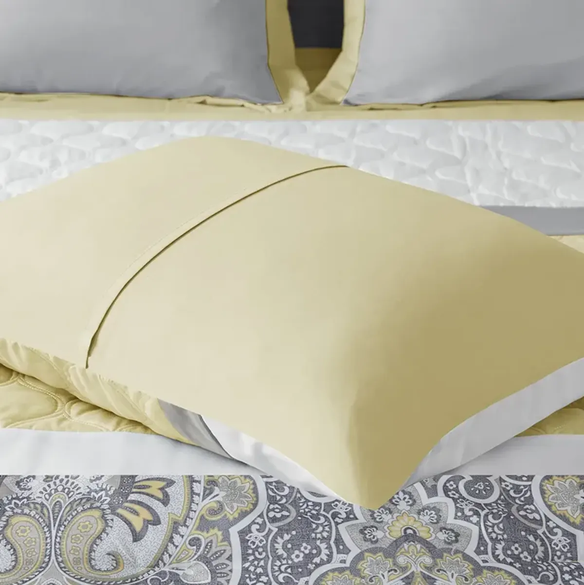 510 Design Shawnee Yellow 8 Piece Comforter Set