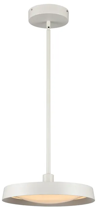 Nancy 13.75" WideLED Pendant - Matte White