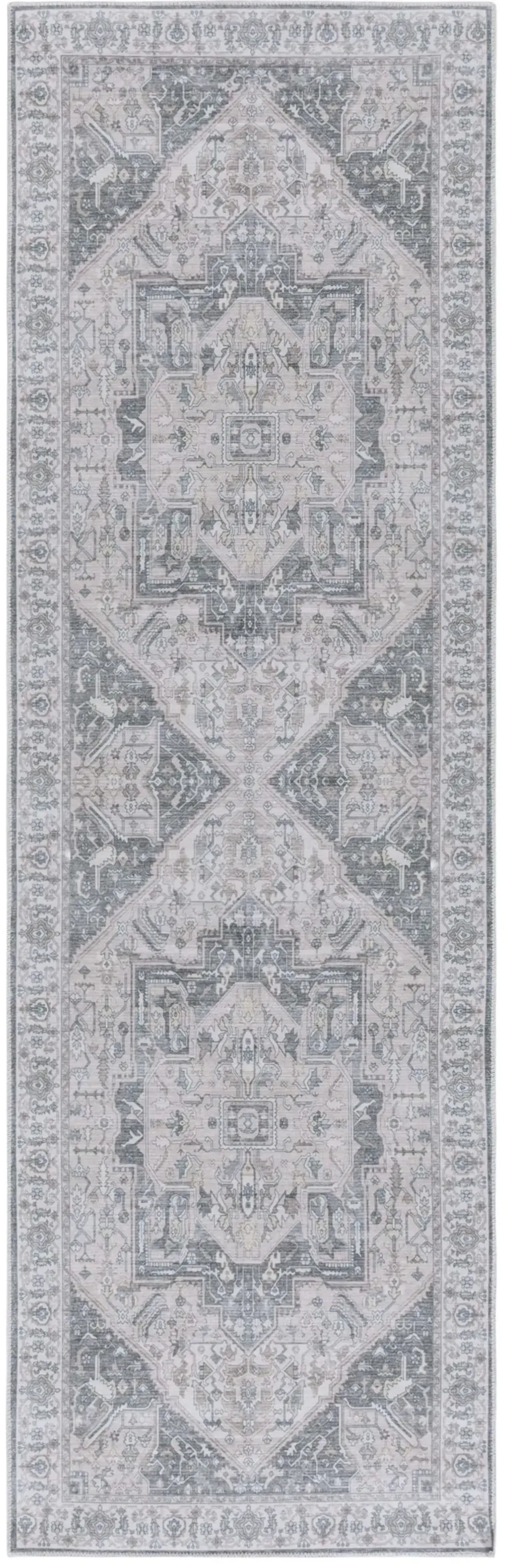 ARIZONA 249 BEIGE  2'-6' x 8' Runner Rug