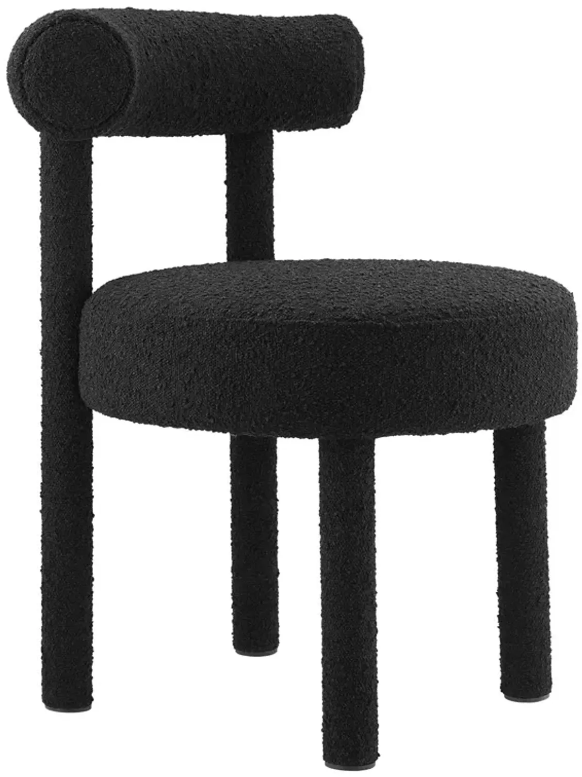 Toulouse Boucle Fabric Dining Chair