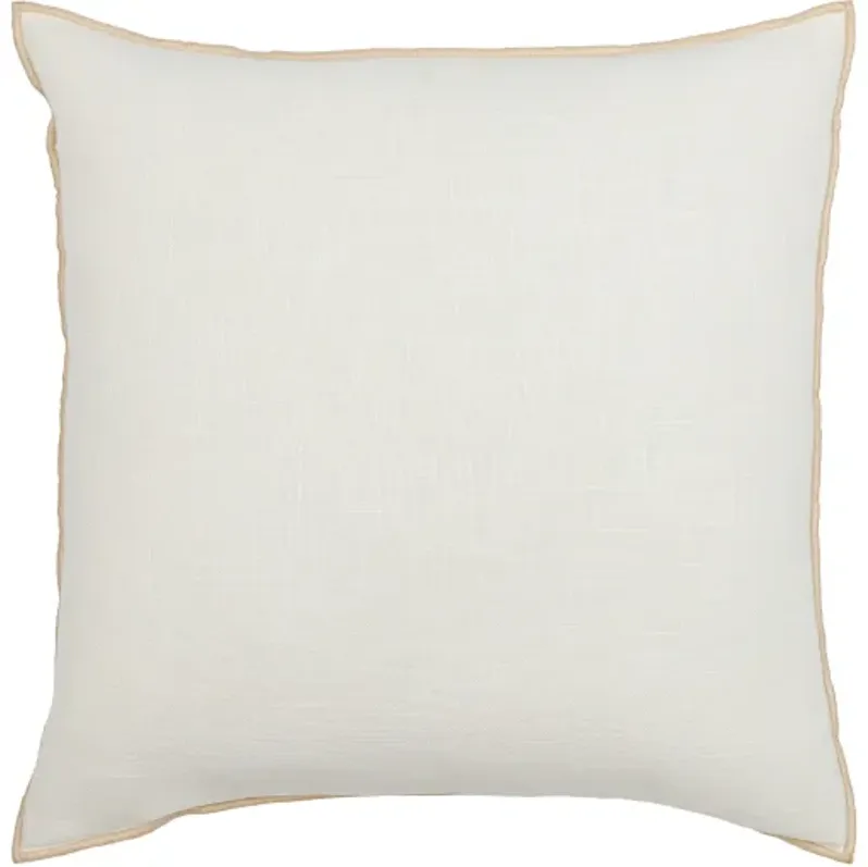 Merrow MEW-001 20"L x 20"W Accent Pillow  - Down Insert