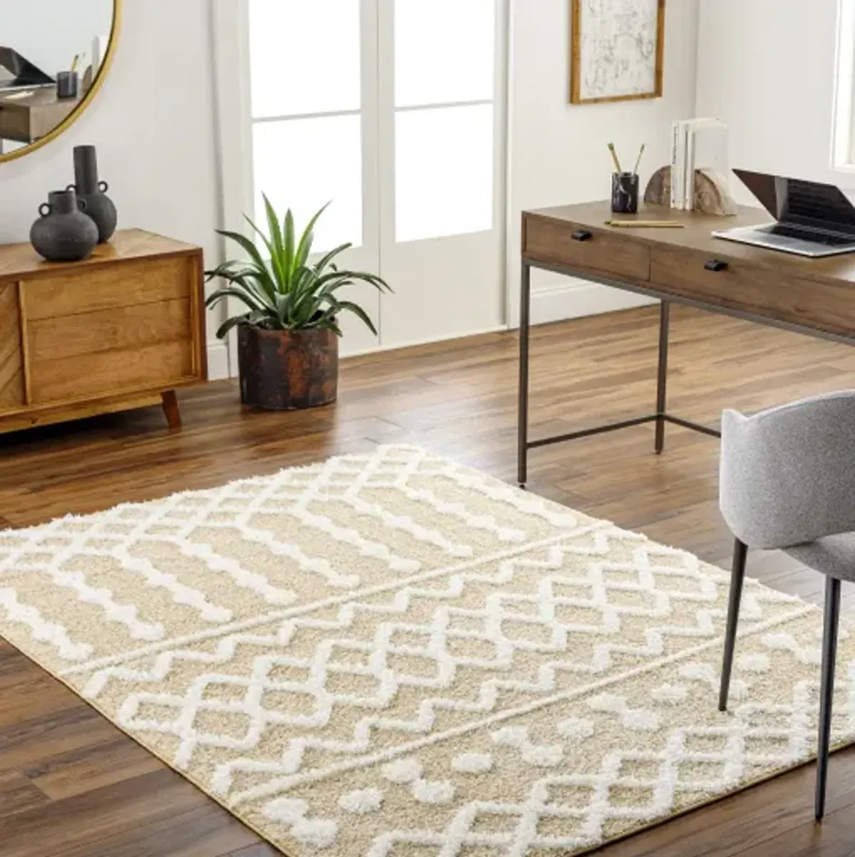 Rodos RDO-2345 7'10" x 10' Machine Woven Rug