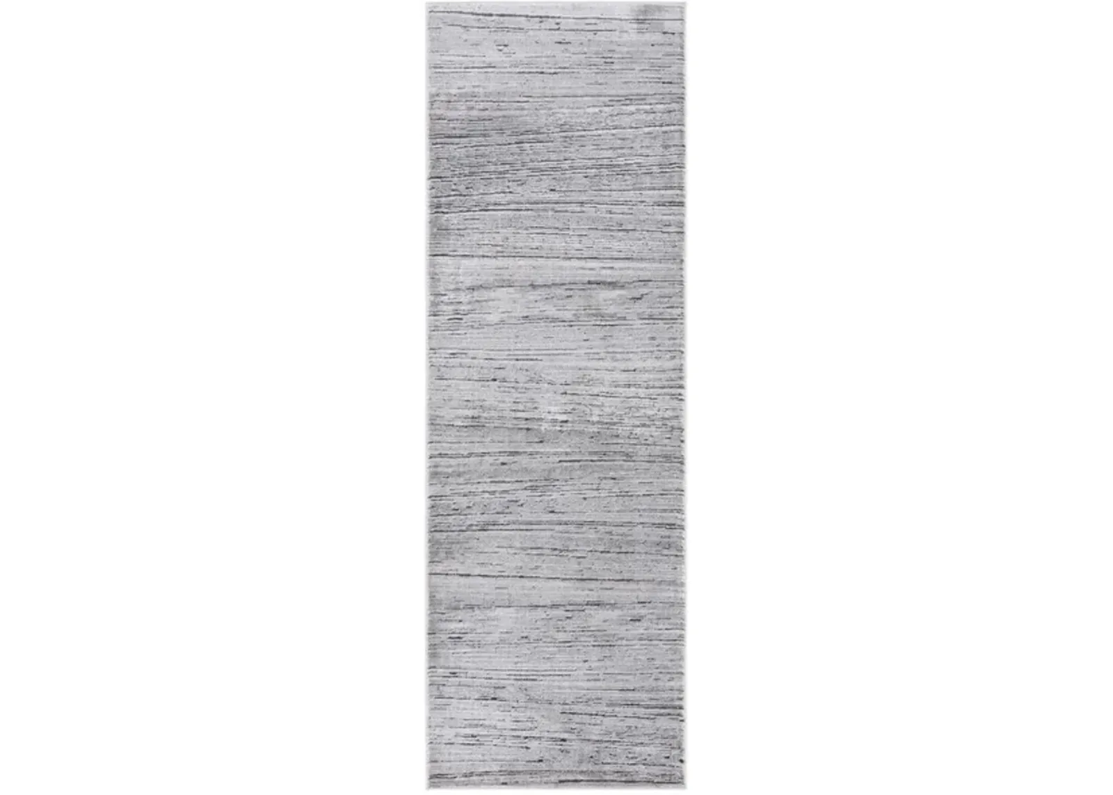 WHISPER 810 Grey  2'-6' X 8' Runner Rug