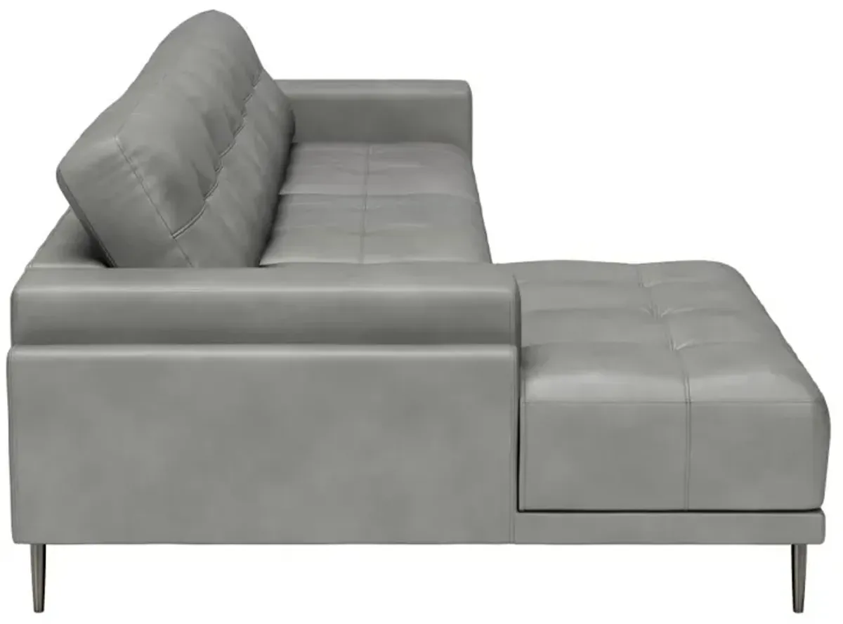 Bliss LAF Chaise Sectional Gray