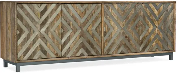 Callie 4-Door Entertainment Console