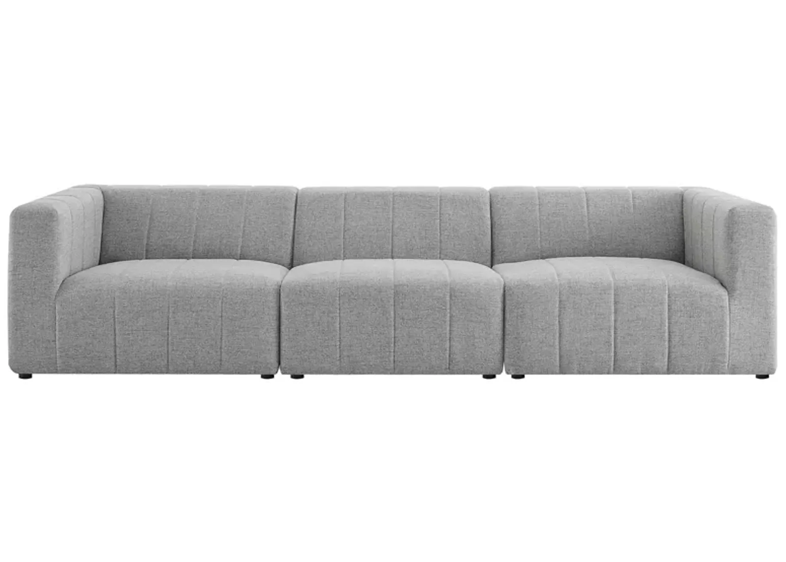 Bartlett Upholstered Fabric 3-Piece Sofa