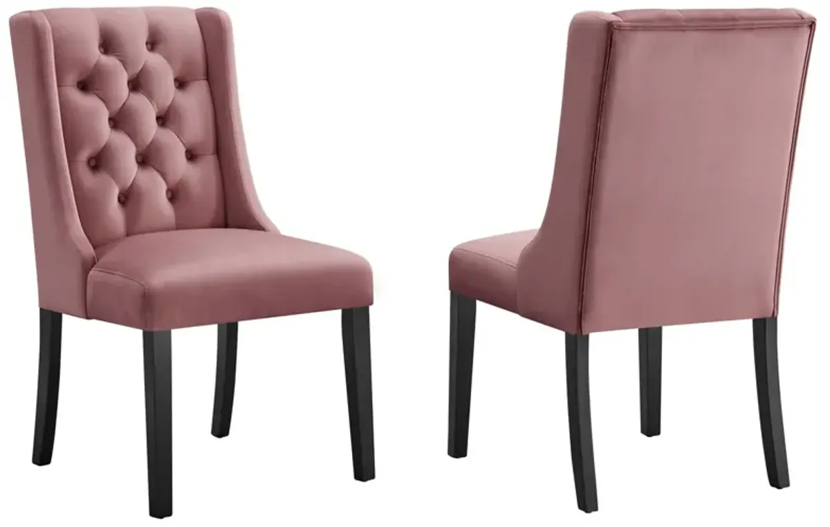 Baronet Performance Velvet Dining Chairs - Set of 2