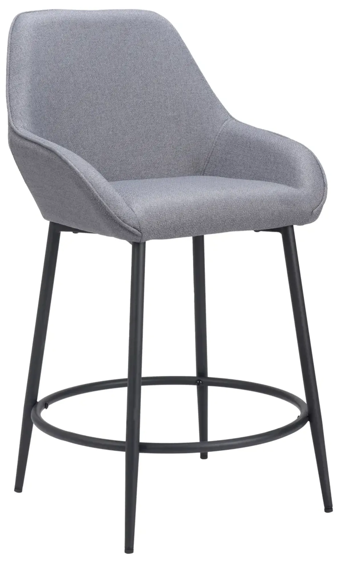 Vila Counter Stool (Set of 2) Gray