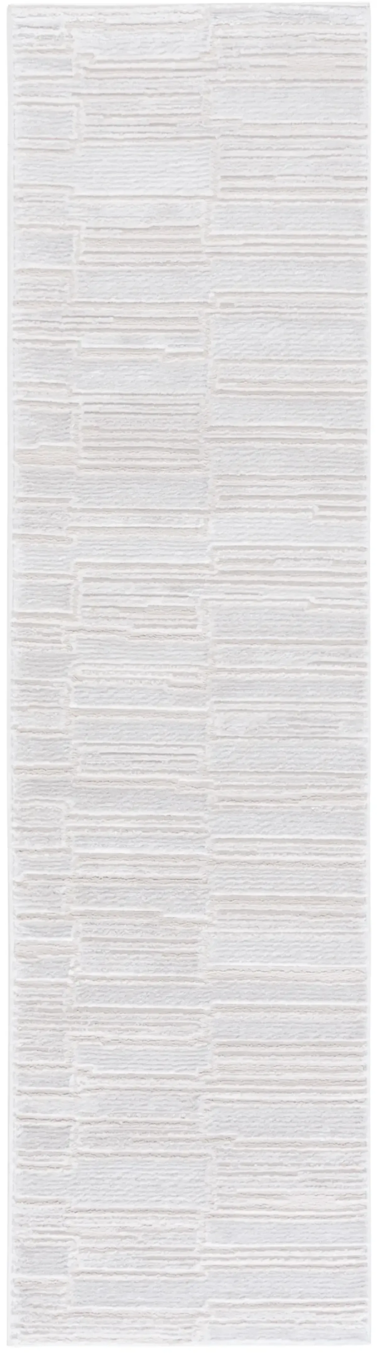 KINGSTON 100 IVORY  2'-2' x 8' Runner Rug