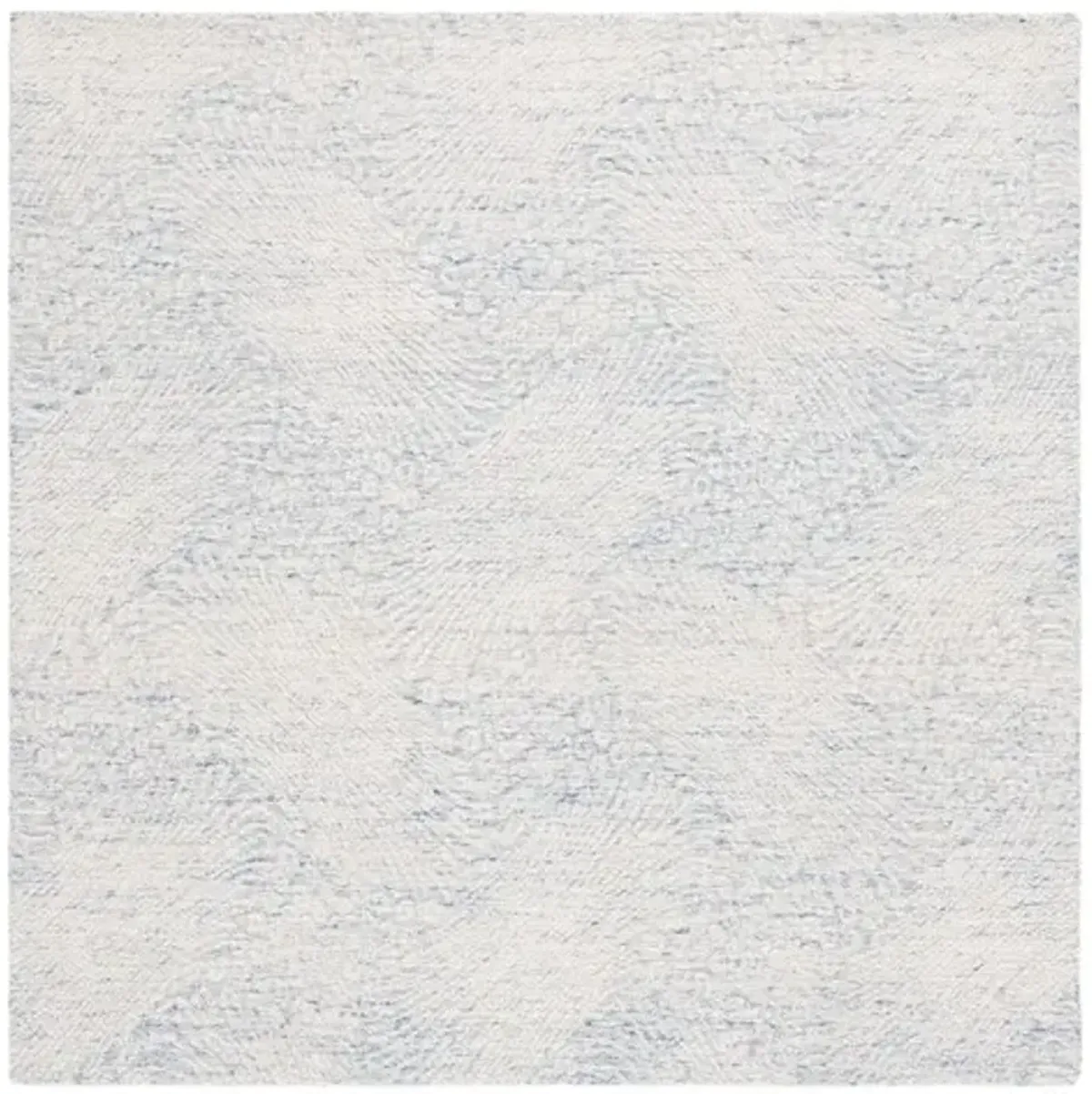 EBONY 105 Blue  6' X 6' Square Square Rug