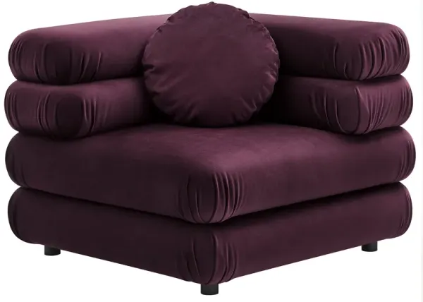 Jubilee Modular Performance Velvet Corner Chair by Modway