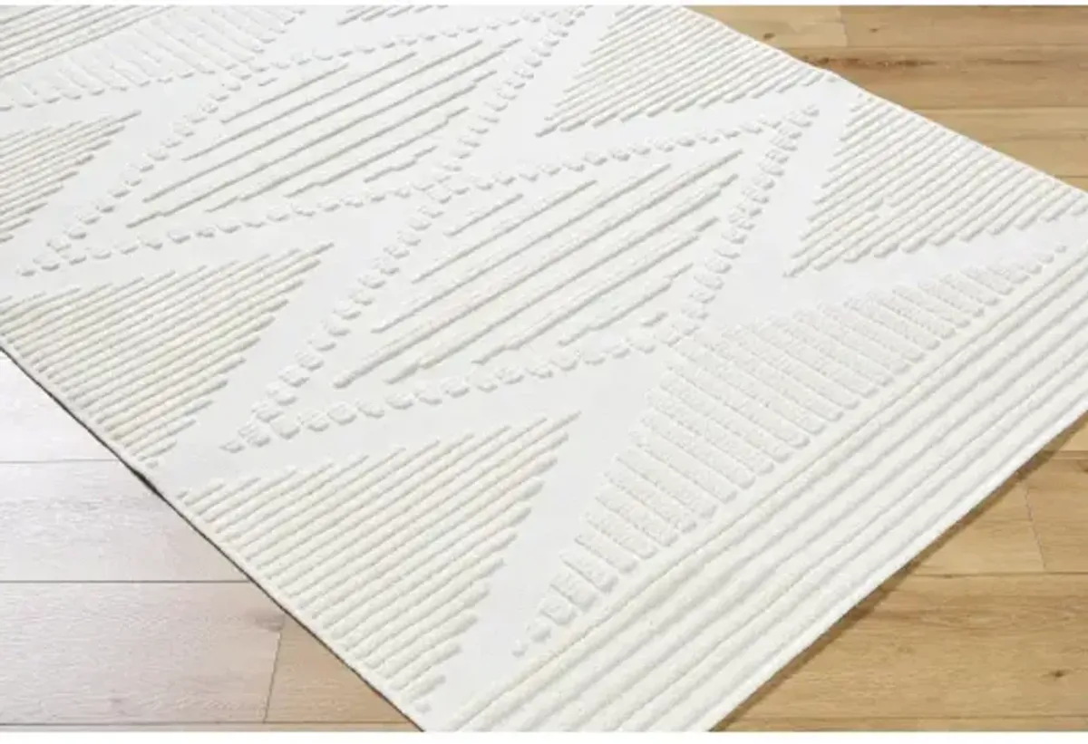 Lyna LYA-2341 5' x 7'2" Machine Woven Rug