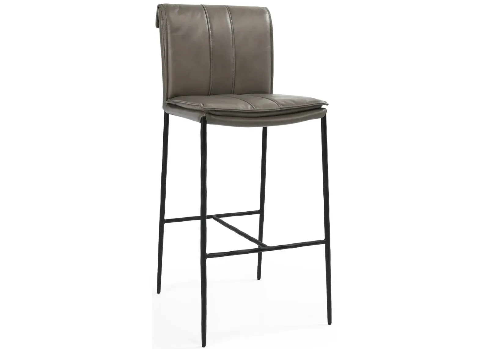 Mayer 30" Bar Stool Pewter Gray