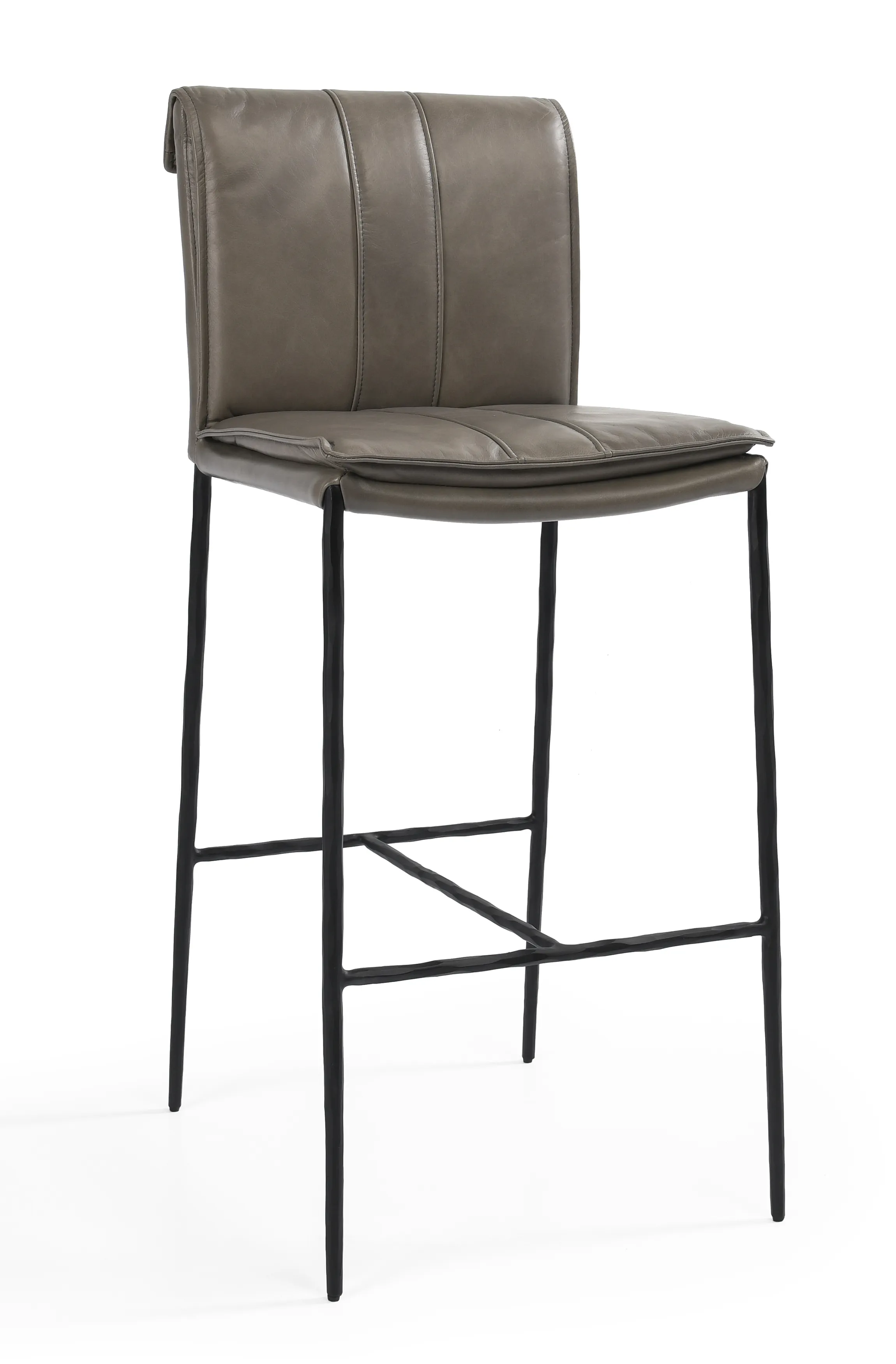 Mayer 30" Bar Stool Pewter Gray