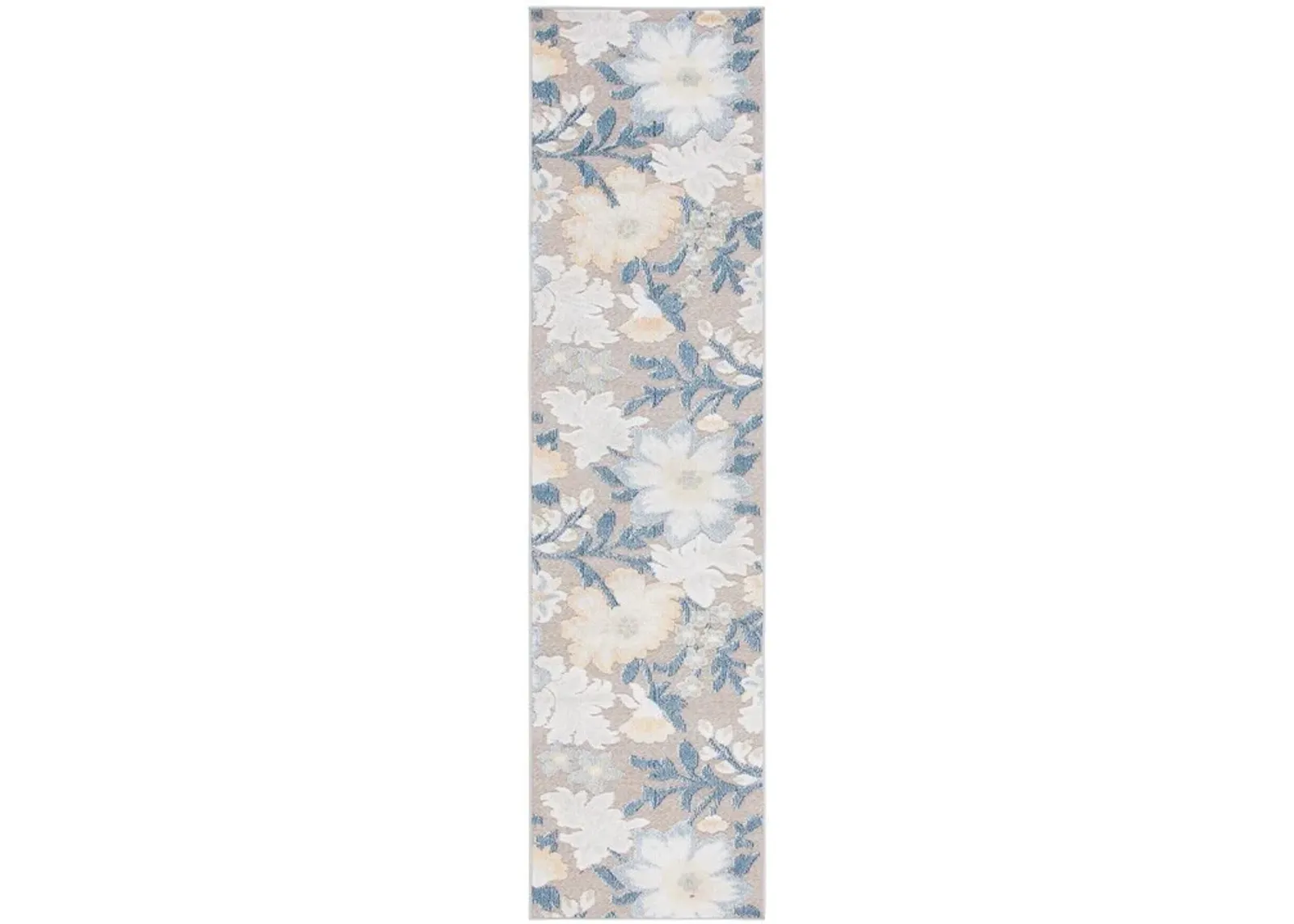 SARASOTA 108 Blue  2'-3' X 9' Runner Rug