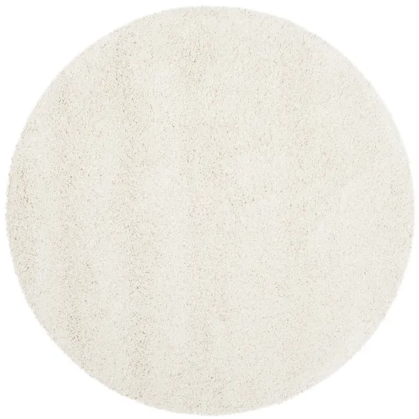 MILAN SHAG Round Power Loomed 3' x 3'Round Rug