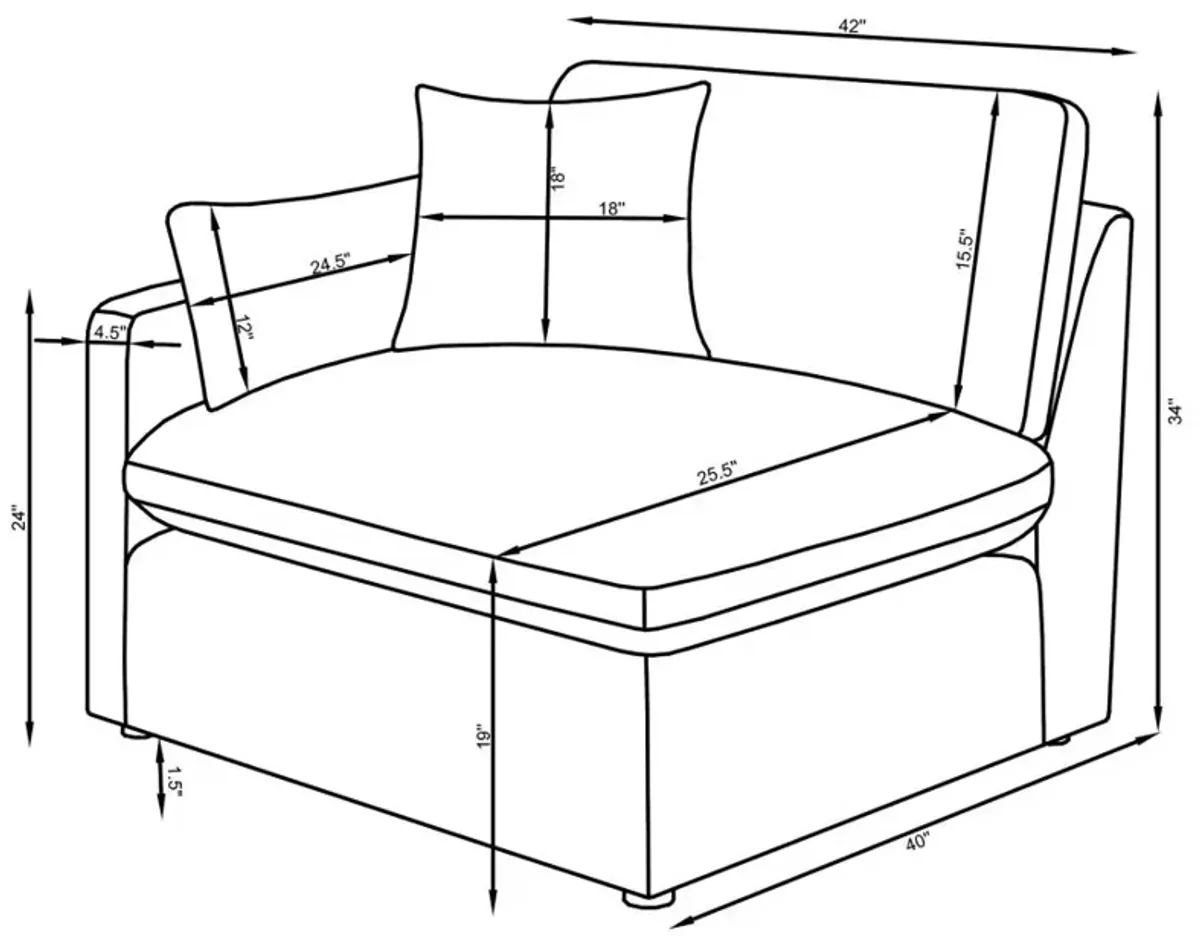 Gloucester Sloped Track Chair