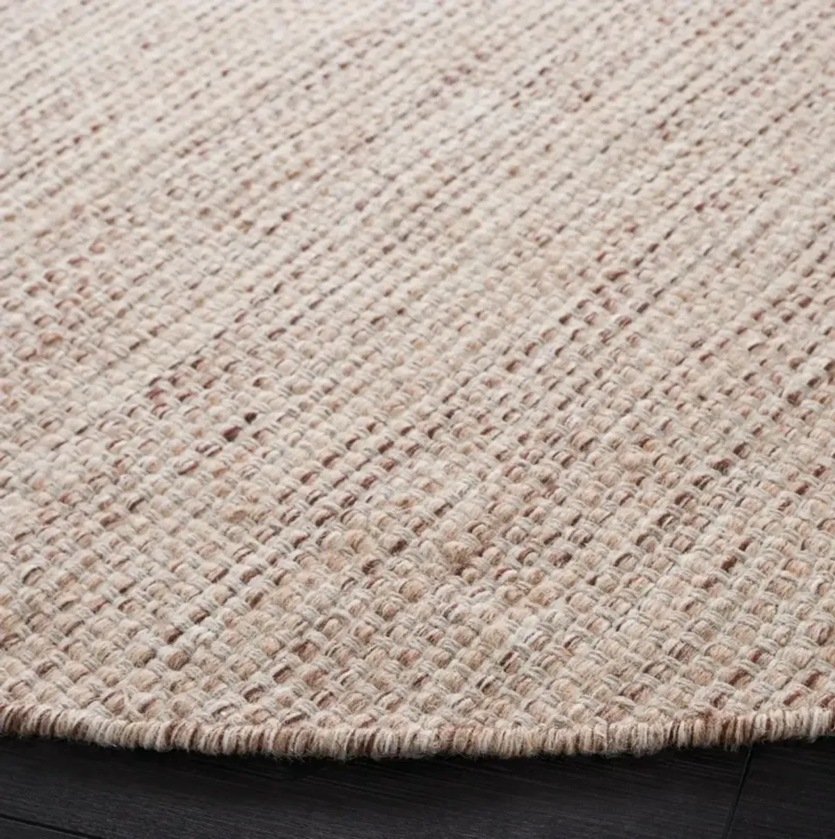 VERMONT 807 BEIGE  7' x 7' Round Round Rug