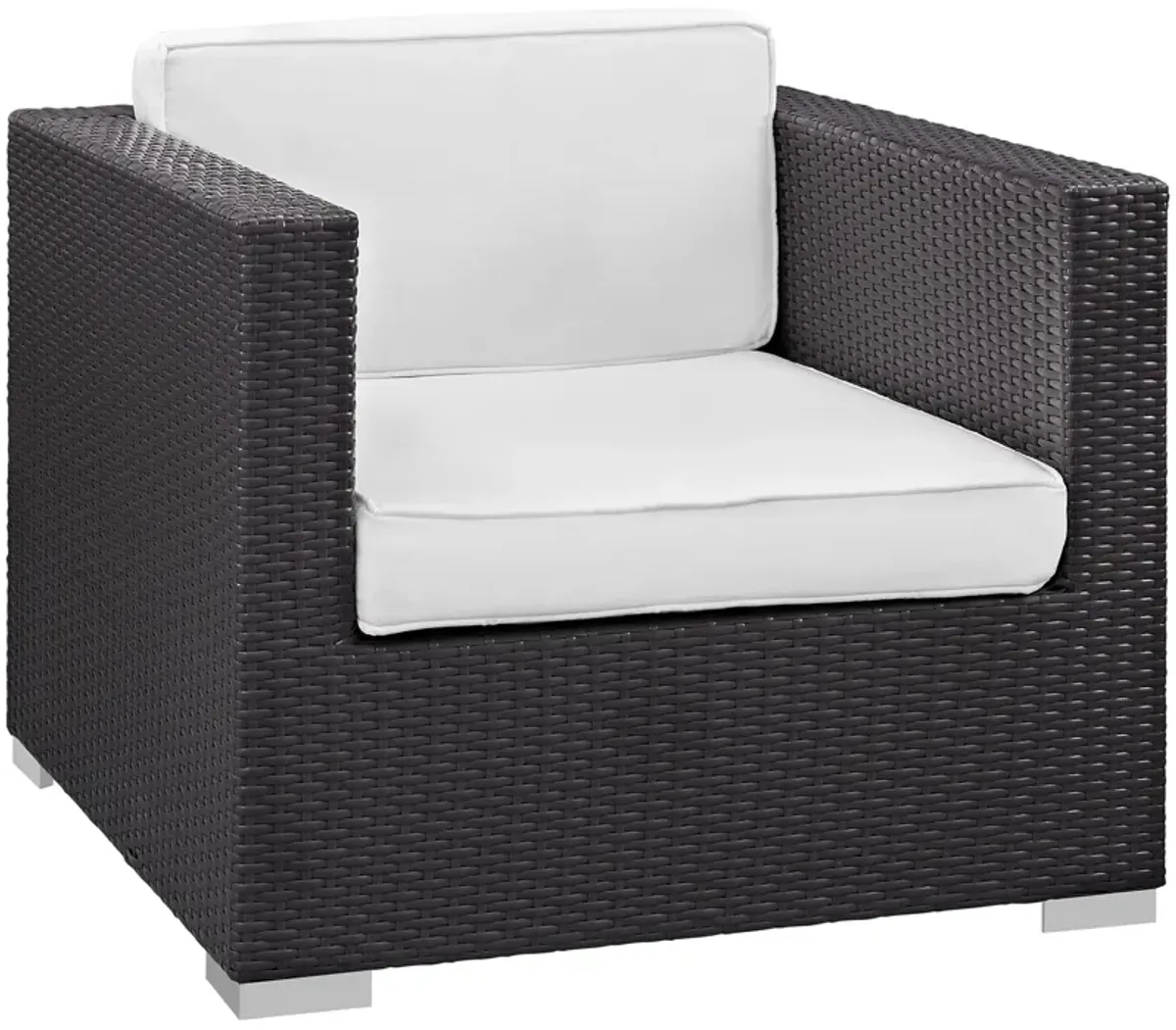 Convene 5 Piece Outdoor Patio Sectional Set