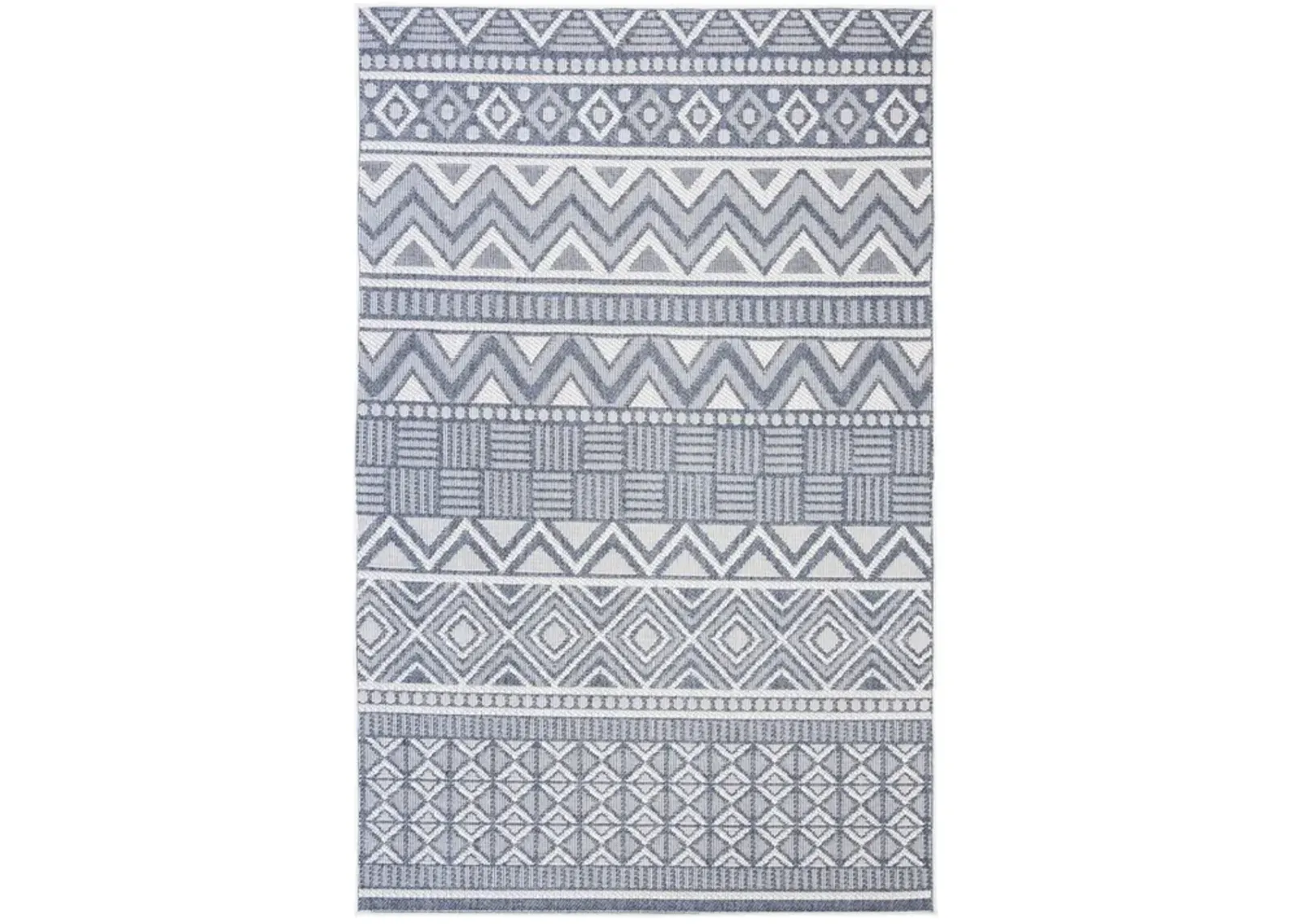 Safavieh BERMUDA 800 Collection BMU818N-9 Navy / Creme 9' X 12'