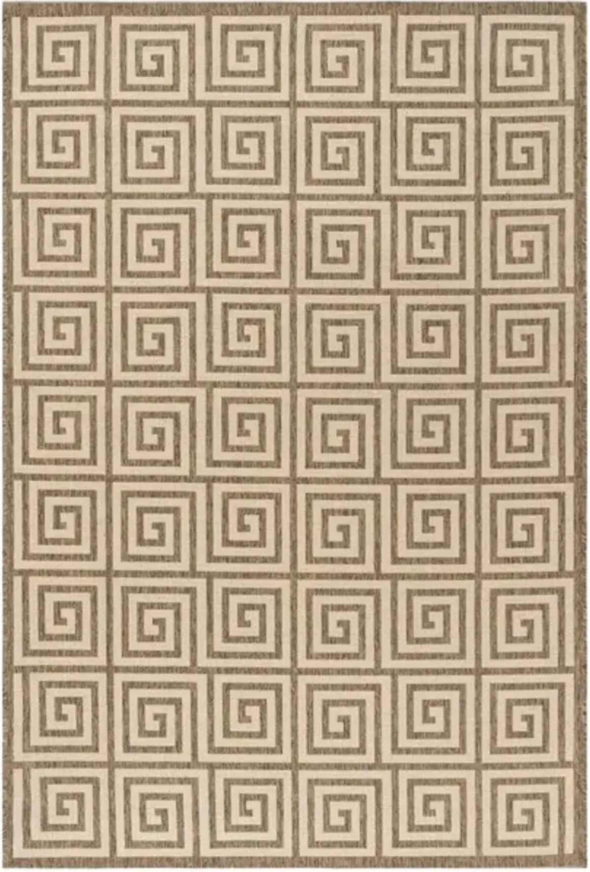 LINDEN 129 Collection LND129C-4 Cream / Beige 4' X 6'