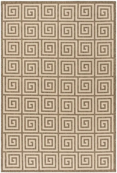 LINDEN 129 Collection LND129C-4 Cream / Beige 4' X 6'