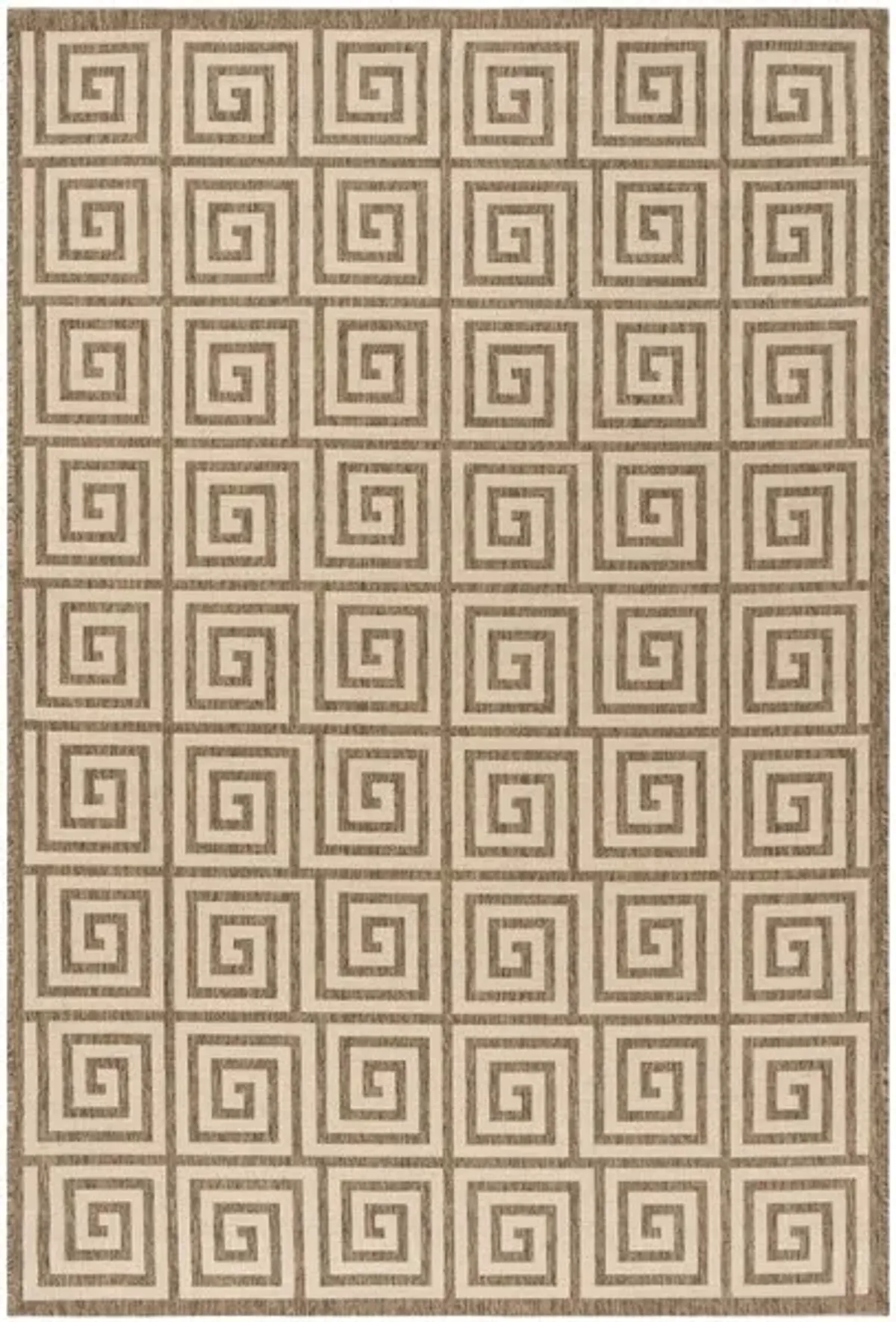 LINDEN 129 Collection LND129C-4 Cream / Beige 4' X 6'