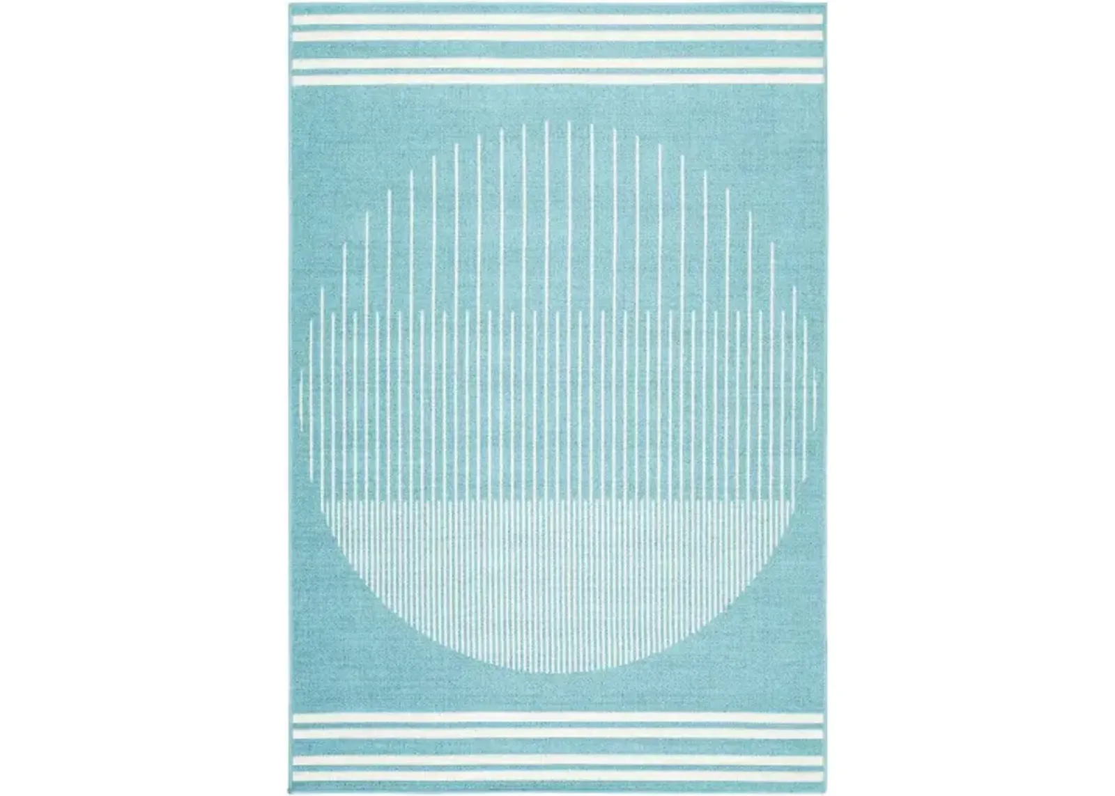 Alfresco ALF-9691 7'3" x 7'3" Machine Woven Rug