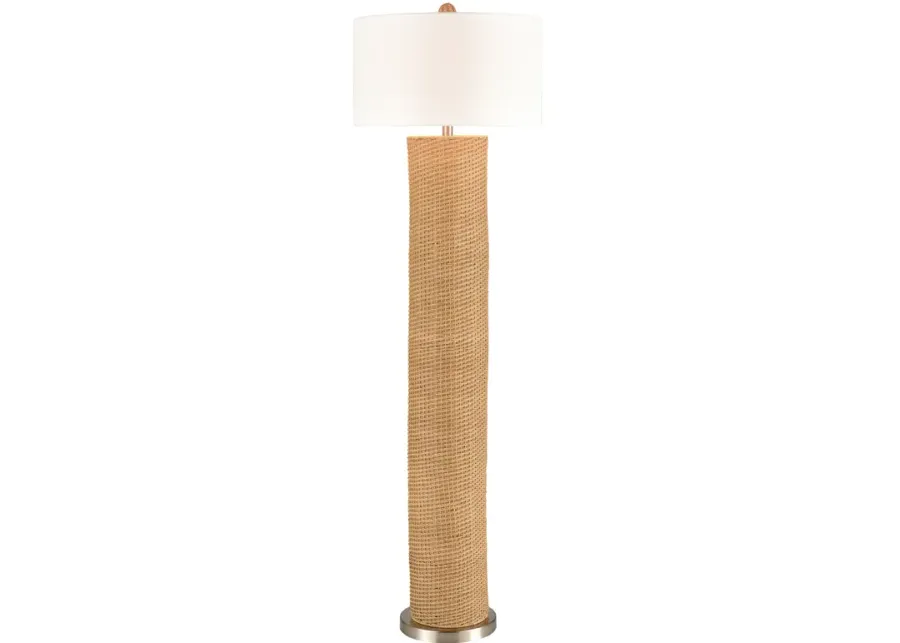 Mulberry Lane 64" High 1-Light Floor Lamp - Natural