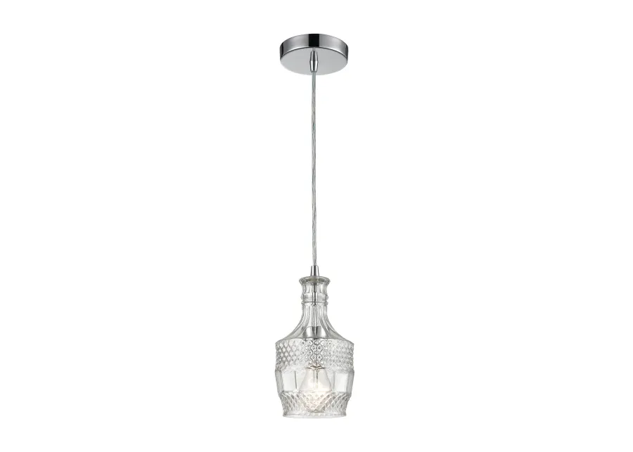 Twickenham 5" Wide 1-Light Mini Pendant - Clear