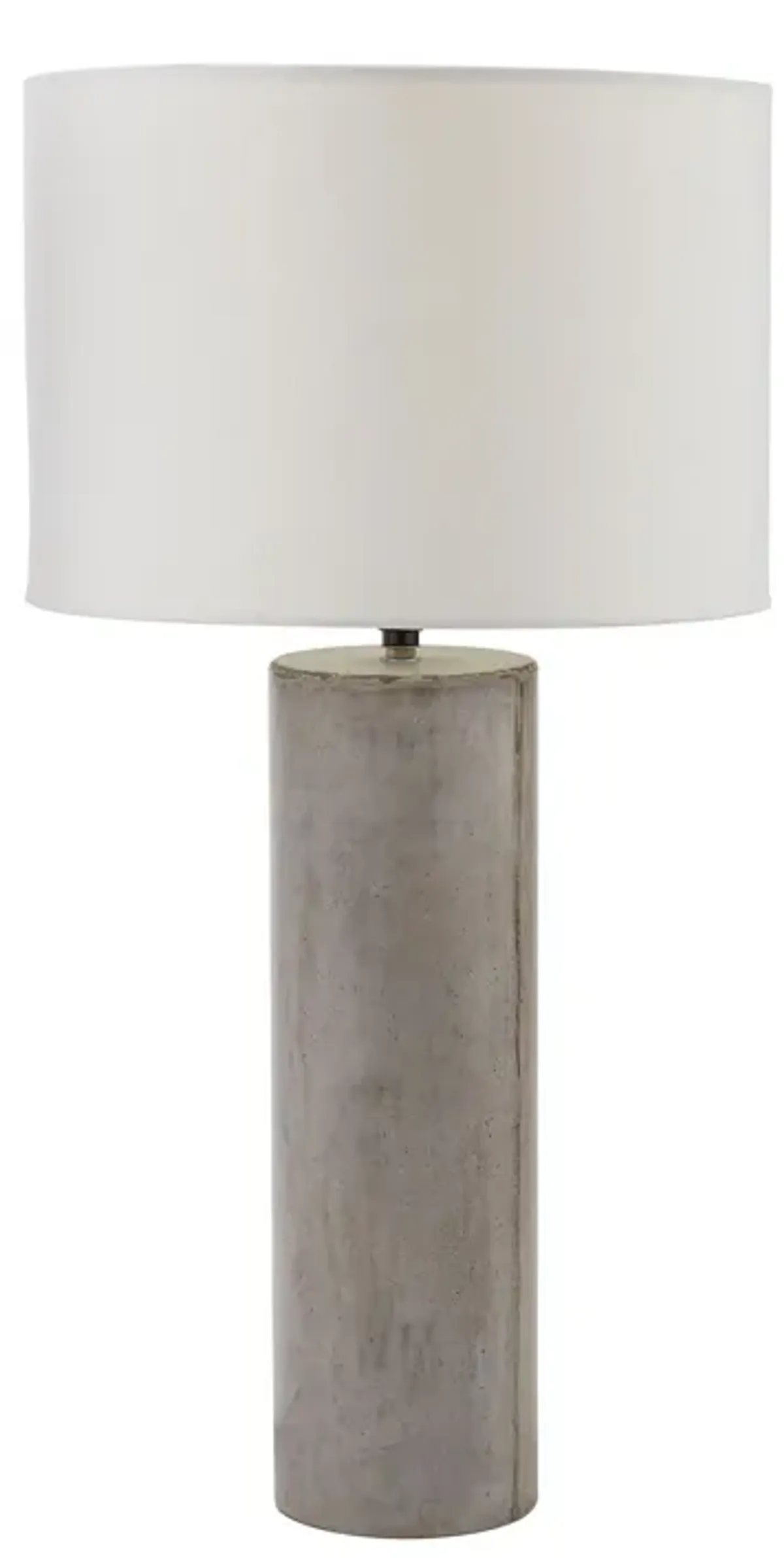 Cubix 29.1'' High 1-Light Table Lamp - Polished Concrete - Includes LED Bulb