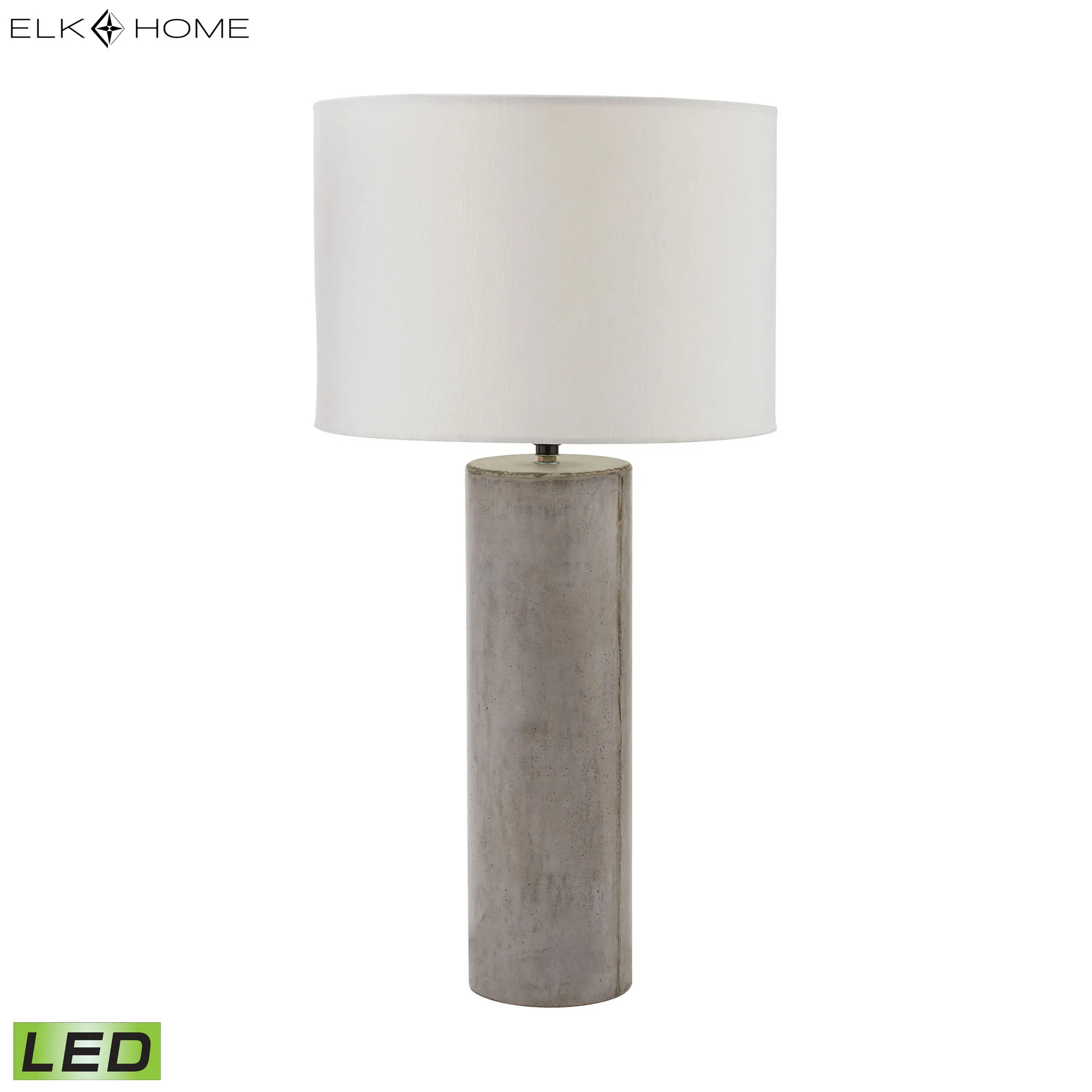 Cubix 29.1'' High 1-Light Table Lamp - Polished Concrete - Includes LED Bulb