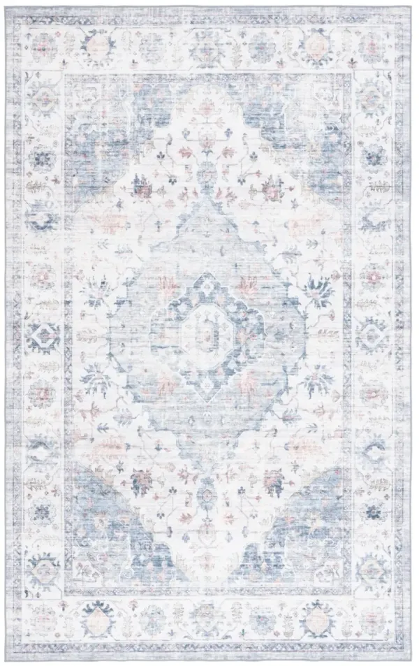 ARIZONA 517 LIGHT BLUE  4' x 6' Small Rectangle Rug