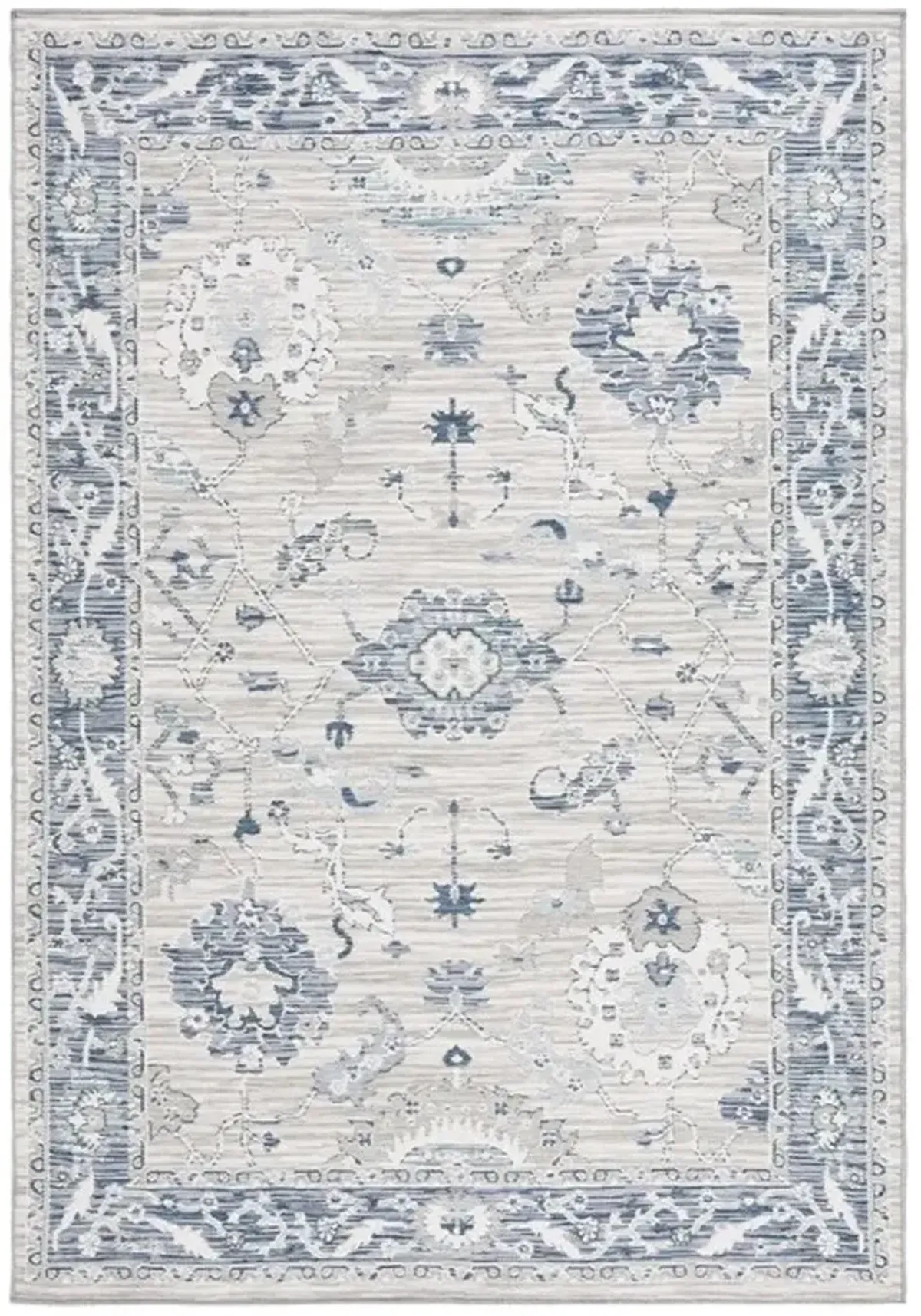SUNRISE 624 Blue  4' X 5'-7' Small Rectangle Rug