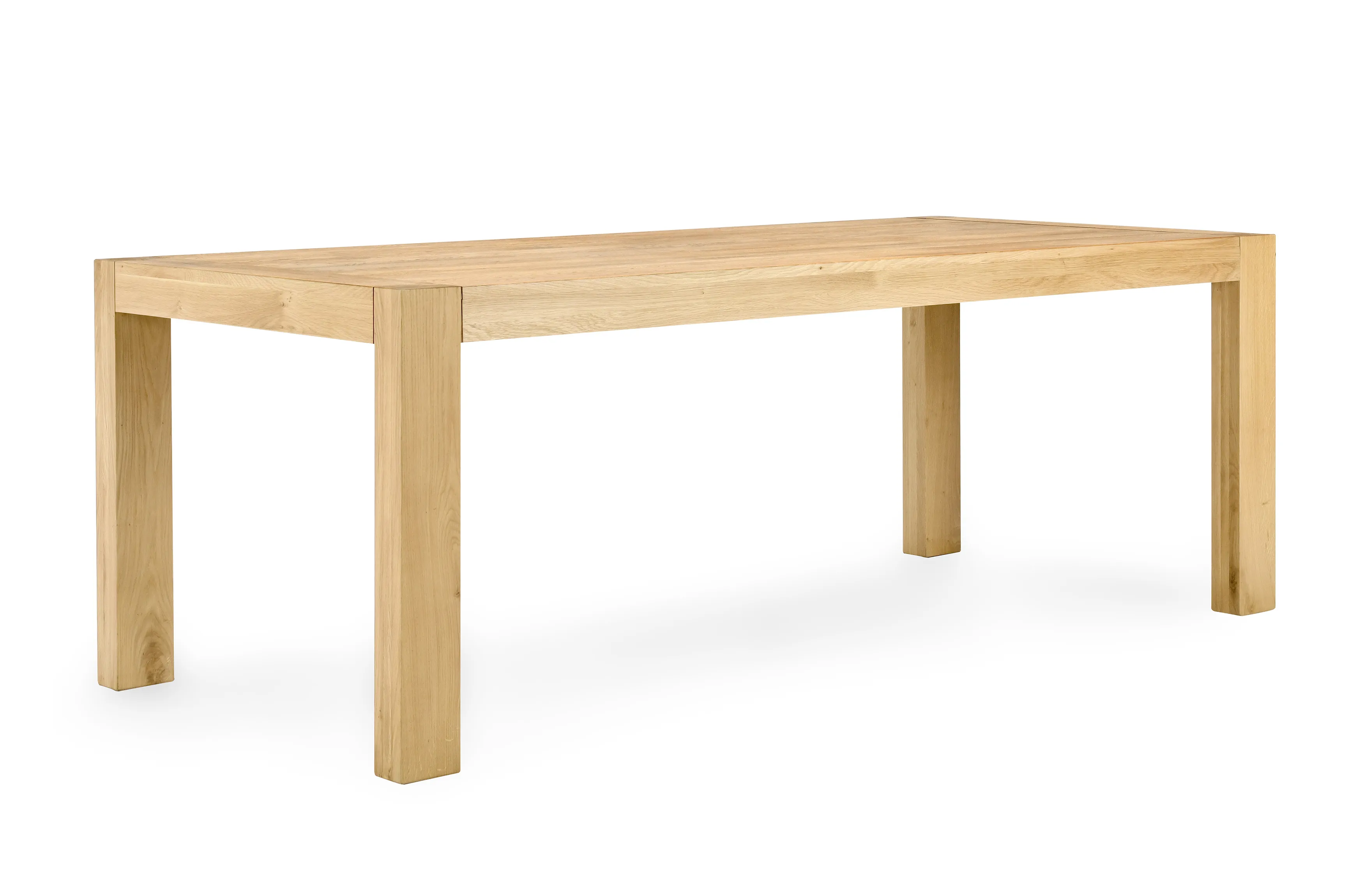 Parsons 84" Dining Table Natural