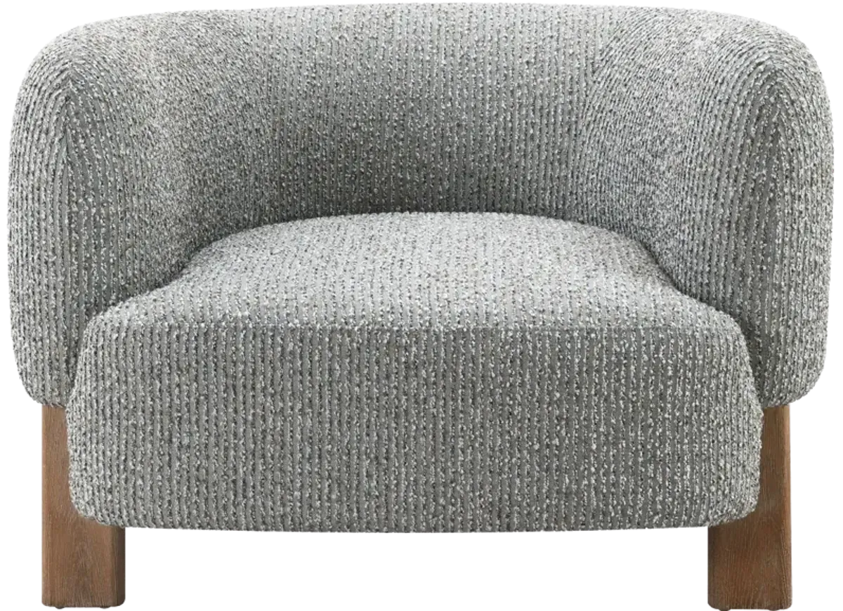 Round-Back Accent Chair