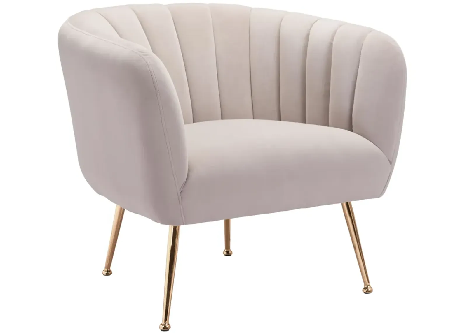 Deco Accent Chair Beige