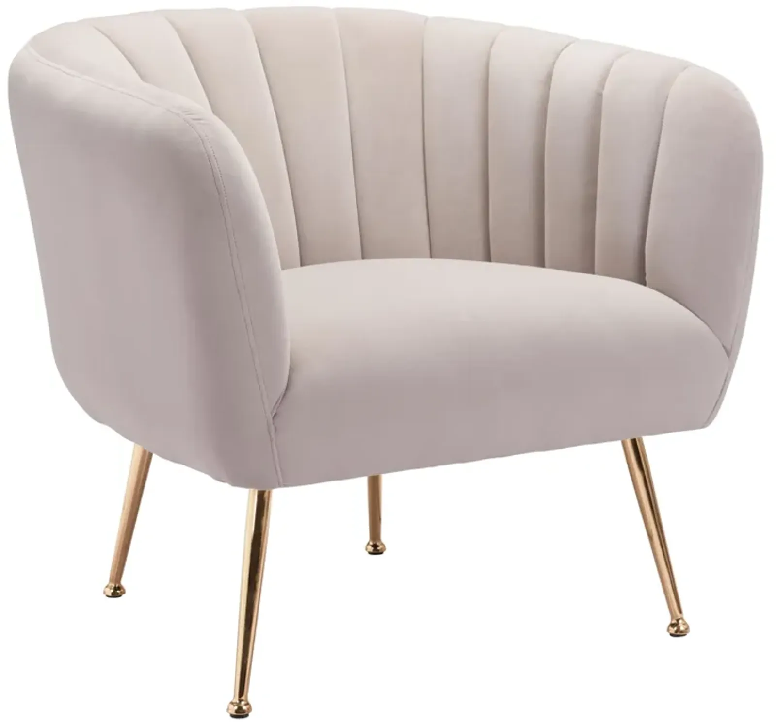 Deco Accent Chair Beige