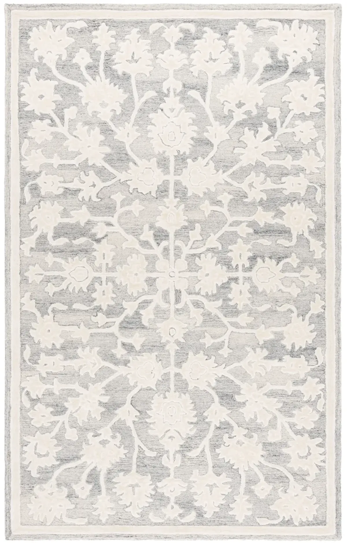 EBONY Hand Tufted 5' x 8' area rug