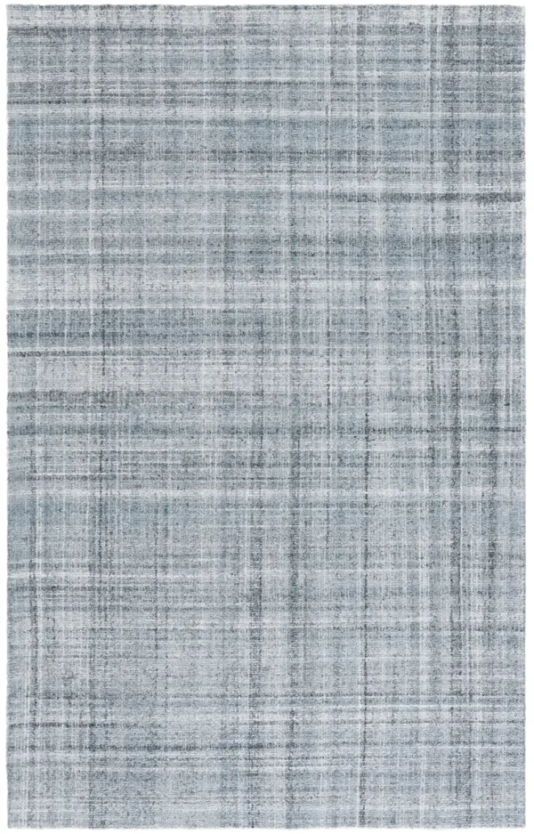 ABSTRACT Hand Tufted 4' x 6' area rug