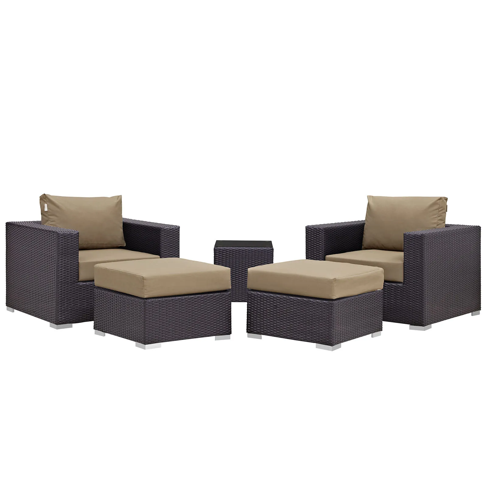 Convene 5-Piece Outdoor Armchair Set